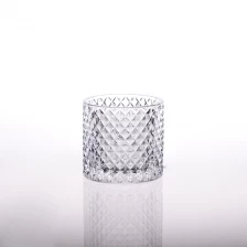 China glass candle stands for weddings manufacturer