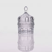 porcelana recipiente de vidrio con tapa fabricante