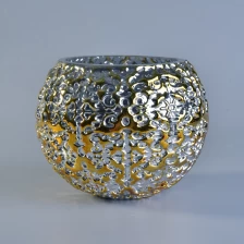 porcelana velas de cristal de oro velas de perfumes de lujo fabricante