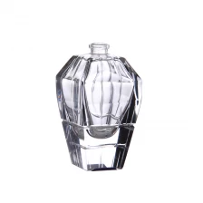 China gridding glass perfume bottle manufacturer