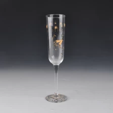 Chine peinte verre de champagne à la main fabricant