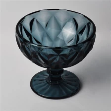 Китай ручной янтарного стекла подсвечники, чай света держатели, цилиндр из стекла производителя