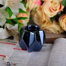 China hexagram ceramic tealight holder manufacturer