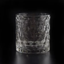 China high white glass candle holders wholesale manufacturer