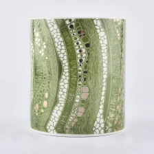 porcelana Tarro de vela de cera de soja de cerámica para decoración del hogar fabricante