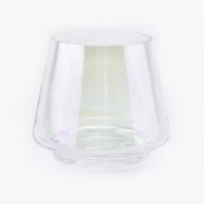 porcelana tarros de vela de cristal brillante de la decoración del hogar fabricante