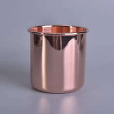 China Zuhause Dekor Metall Kupfer Kerze Glas Hersteller