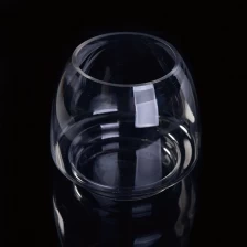 Cina home decor quality large glass candle jars produttore
