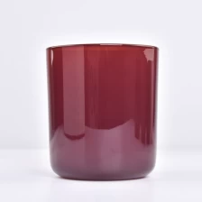 China Vendas quentes 2 Wicks Round Bottom Glass Candle Jar fabricante