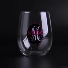 中国 茎のないワインのガラスを吹きロゴ ファッション マシン メーカー