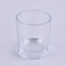 China luxury boutique thick glass candle jar manufacturer
