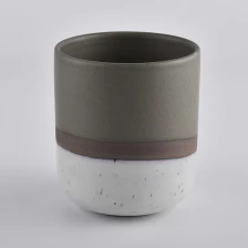 China luxury ceramic candle holder with round bottom manufacturer