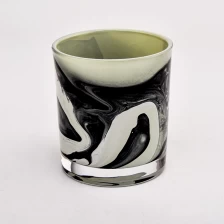 porcelana Decoración de lujo Garas de vela de vidrio Proveedor fabricante