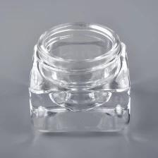 Cina vasetti cosmetici di lusso in vetro vuoto produttore