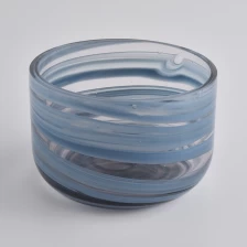 porcelana tarros de vela personalizados de vidrio de lujo para velas fabricante