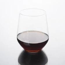 China mundgeblasenem Glas Wein Hersteller