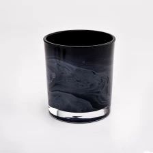 Cina Nuovo produttore di vasi di candela in vetro dipinto a mano di arrivo produttore