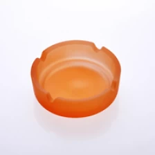 porcelana cenicero de cristal de color naranja fabricante