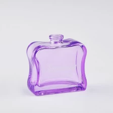China pink glass perfume bottle with lid manufacturer