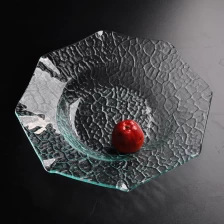 China polígono prato de vidro transparente fabricante