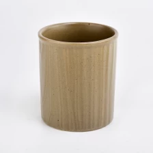 China popular empty ceramic candle container 11oz candle holder wholesale manufacturer