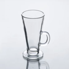 中国 260毫升圆形玻璃咖啡杯水杯 制造商