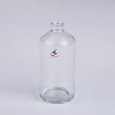 China forma redonda frasco de perfume de vidro fabricante