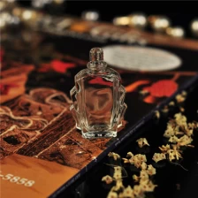 China screw cap luxury sprayed available glass perfume bottle wholesale manufacturer