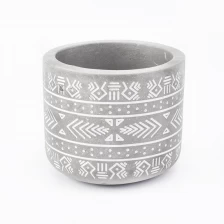 porcelana Candelero de hormigón de cemento de estilo nórdico simple para decoración del hogar fabricante