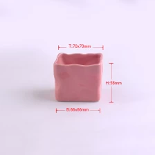 China square candle holder for home decoration manufacturer