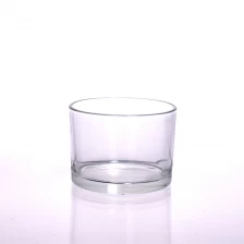 China square clear glass candle jar manufacturer