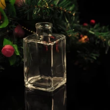 porcelana botella de cristal cuadrada para la fragancia fabricante