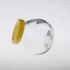 porcelana jarras de almacenamiento con tapa de vidrio fabricante