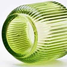 China Stripe Design Duft Kerzenglas für Kerzen mit Wohnkultur Hersteller