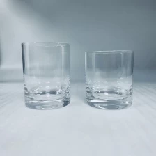 China thick bottome machine blown glass candle holders 917/2338 manufacturer