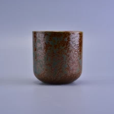 China transmutation glaze antique ceramic candle jars manufacturer