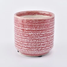 Cina portacandele in ceramica smaltata di transmutazione per candele di lusso produttore