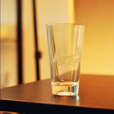China transparent Trinkwasser Glas / Wasserglas / Trinkbecher Hersteller