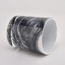 China Reka Bentuk Seni Unik 8oz Glass Candle Jar Wholesale pengilang