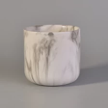 porcelana titular de vela de cerámica de impresión única fabricante