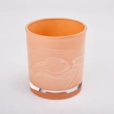 China votive glass candle vessel for wedding solid candle jar for candle making manufacturer