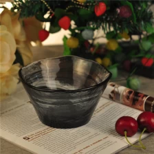 China wedding table decorations colored glass tealight candle holder bowl manufacturer