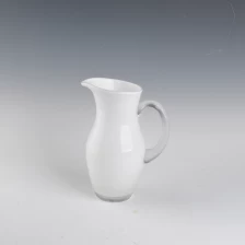 porcelana jarra de agua de cristal blanco fabricante