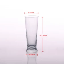 China wholesales drinking beer glass manufacturer