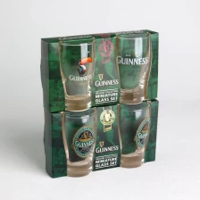 Chine Verres à shot de 1,5 oz, 50 ml, 3 oz, tasses en verre à liqueur de whisky avec décalcomanie dorée fabricant