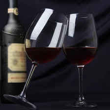 Cina 360ml calice di vetro di vino, produttore di vetro tazza produttore