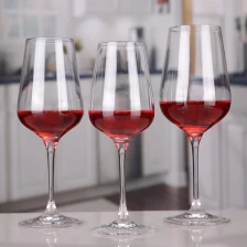 China 650ml glasbollen bulk wijn glazen lange steel wijn glazen online groothandel fabrikant