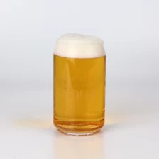 China Amazon Hot Selling Beer Can Shaped Glasses Cup 16oz In Stock manufacturer