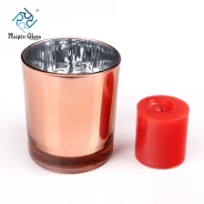 China Best Seller Custom Color 10OZ Metal Cylinder Candle Holder manufacturer