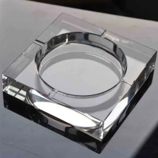 China Best clear glass ashtrays wholesaler manufacturer